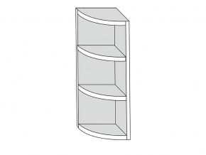 19.30.0р Полка угловая (h=913) радиусная  ЛДСП УНИ в Осе - osa.magazinmebel.ru | фото