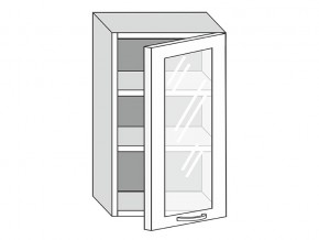 19.50.3 Шкаф настенный (h=913) на 500мм с 1-ой стекл. дверцей в Осе - osa.magazinmebel.ru | фото