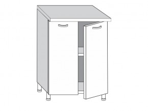 2.60.2 Шкаф-стол на 600мм с 2-мя дверцами в Осе - osa.magazinmebel.ru | фото