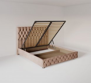 Кровать Версаль 1.6 м с подъемным механизмом в Осе - osa.magazinmebel.ru | фото - изображение 2