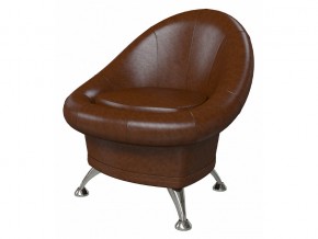 Банкетка-кресло 6-5104 коричневая в Осе - osa.magazinmebel.ru | фото