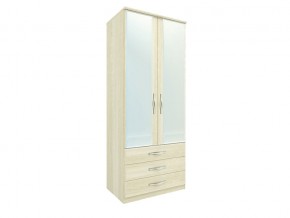 Д6 Шкаф для одежды, (2 дв зеркало, 3ящ.) в Осе - osa.magazinmebel.ru | фото