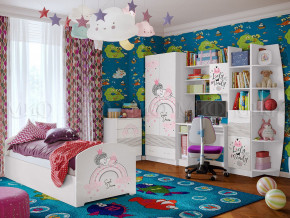 Детская комната Юниор-2 Принцесса 1 в Осе - osa.magazinmebel.ru | фото