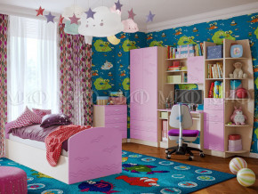Детская комната Юниор-2 Сиреневый в Осе - osa.magazinmebel.ru | фото - изображение 1