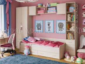 Детская комната Вега 1 Дуб беленый в Осе - osa.magazinmebel.ru | фото