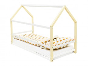 Детская кровать-домик Монтессори Svogen бежево-белый в Осе - osa.magazinmebel.ru | фото - изображение 6