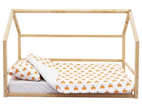 Детская кровать-домик Монтессори Svogen натура в Осе - osa.magazinmebel.ru | фото - изображение 2