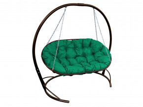 Диван Мамасан подвесной зелёная подушка в Осе - osa.magazinmebel.ru | фото