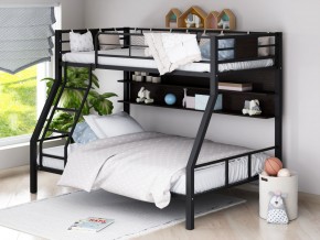 Двухъярусная кровать Гранада-1П черный в Осе - osa.magazinmebel.ru | фото