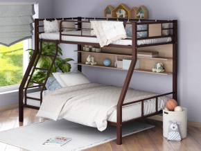 Двухъярусная кровать Гранада-1П коричневый в Осе - osa.magazinmebel.ru | фото