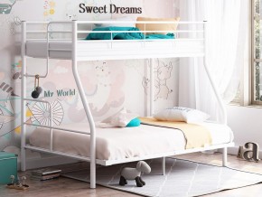 Двухъярусная кровать Гранада-3 140 белый в Осе - osa.magazinmebel.ru | фото