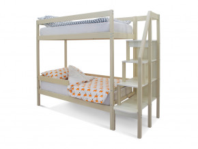 Двухъярусная кровать Svogen с бортиком бежевый в Осе - osa.magazinmebel.ru | фото - изображение 1