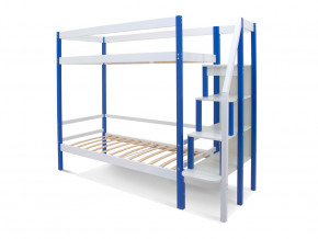 Двухъярусная кровать Svogen сине-белый в Осе - osa.magazinmebel.ru | фото - изображение 2
