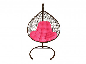 Кокон XL с ротангом розовая подушка в Осе - osa.magazinmebel.ru | фото - изображение 1