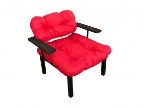 Кресло Дачное красная подушка в Осе - osa.magazinmebel.ru | фото