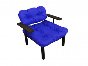 Кресло Дачное синяя подушка в Осе - osa.magazinmebel.ru | фото