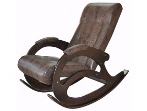 Кресло-качалка К 5/1 коричневый крокодил в Осе - osa.magazinmebel.ru | фото