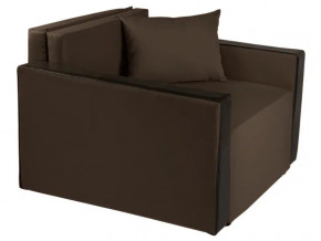 Кресло-кровать Милена с подлокотниками рогожка chocolate в Осе - osa.magazinmebel.ru | фото - изображение 1