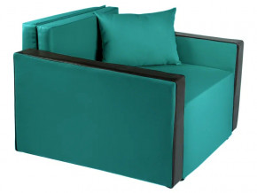 Кресло-кровать Милена с подлокотниками рогожка emerald в Осе - osa.magazinmebel.ru | фото