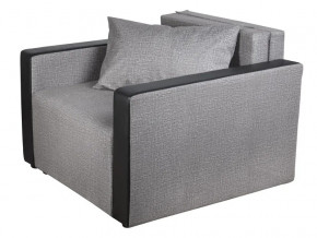 Кресло-кровать Милена с подлокотниками велюр серый в Осе - osa.magazinmebel.ru | фото