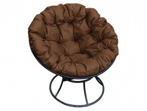 Кресло Папасан без ротанга коричневая подушка в Осе - osa.magazinmebel.ru | фото