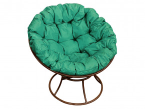 Кресло Папасан без ротанга зелёная подушка в Осе - osa.magazinmebel.ru | фото