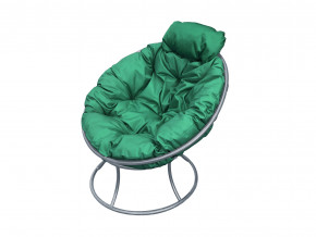 Кресло Папасан мини без ротанга зелёная подушка в Осе - osa.magazinmebel.ru | фото