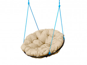 Кресло Папасан подвесное бежевая подушка в Осе - osa.magazinmebel.ru | фото - изображение 1
