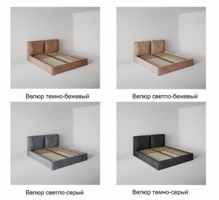 Кровать Флоренция 0.8 м с ортопедическим основанием в Осе - osa.magazinmebel.ru | фото - изображение 6