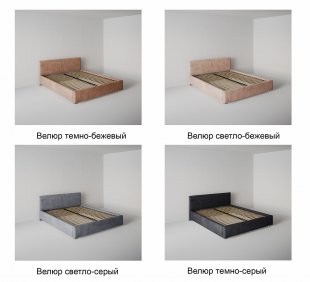 Кровать Корсика мини 0.9 м с ортопедическим основанием в Осе - osa.magazinmebel.ru | фото - изображение 6