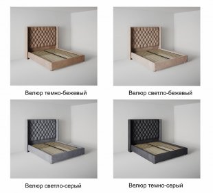 Кровать Версаль люкс 0.8 м с ортопедическим основанием в Осе - osa.magazinmebel.ru | фото - изображение 6