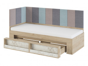 Кровать 0,8 с мягкими элементами 0,8 и 2,0 Алиса мод.1.3 в Осе - osa.magazinmebel.ru | фото - изображение 2