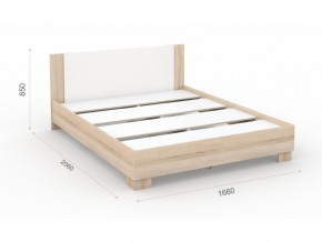 Кровать 160 со встроенным основанием под матрас в Осе - osa.magazinmebel.ru | фото