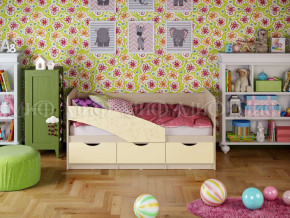 Кровать Бабочки 1600 Ваниль в Осе - osa.magazinmebel.ru | фото - изображение 1