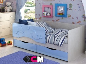Кровать детская Алиса КР 812 голубая 1600 в Осе - osa.magazinmebel.ru | фото