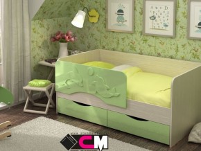 Кровать детская Алиса КР 812 зеленая 1600 в Осе - osa.magazinmebel.ru | фото