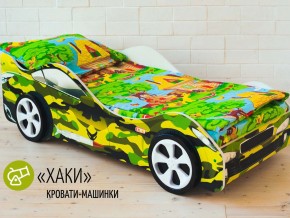 Кровать детская машина Хаки в Осе - osa.magazinmebel.ru | фото - изображение 2