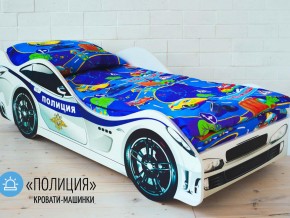 Кровать детская машина Полиции в Осе - osa.magazinmebel.ru | фото