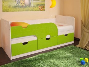 Кровать детская Минима лайм в Осе - osa.magazinmebel.ru | фото