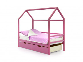 Кровать-домик Svogen с ящиками лаванда в Осе - osa.magazinmebel.ru | фото - изображение 1