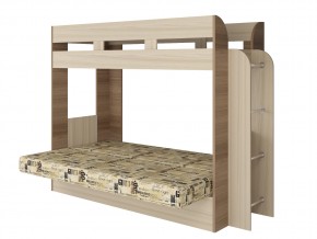 Кровать двухъярусная Карамель 75 шимо ткань савана в Осе - osa.magazinmebel.ru | фото - изображение 2
