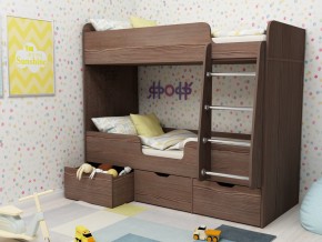 Кровать двухъярусная Малыш двойняшка бодега в Осе - osa.magazinmebel.ru | фото
