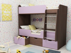 Кровать двухъярусная Малыш двойняшка бодега-ирис в Осе - osa.magazinmebel.ru | фото