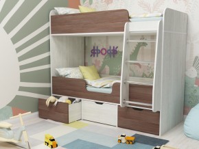 Кровать двухъярусная Малыш двойняшка винтерберг-бодега в Осе - osa.magazinmebel.ru | фото - изображение 1