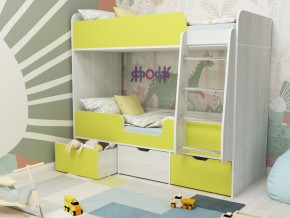 Кровать двухъярусная Малыш двойняшка винтерберг-лайм в Осе - osa.magazinmebel.ru | фото - изображение 1