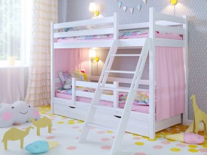 Кровать двухъярусная Сонечка с наклонной лестницей и ящиками в Осе - osa.magazinmebel.ru | фото - изображение 6