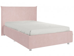 Кровать Квест 1200 велюр нежно-розовый в Осе - osa.magazinmebel.ru | фото