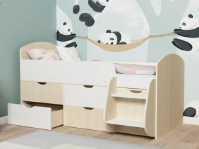 Кровать Малыш-7 Дуб-Белое дерево в Осе - osa.magazinmebel.ru | фото - изображение 3
