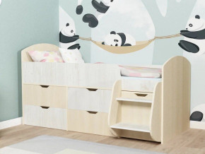 Кровать Малыш-7 Дуб-Винтерберг в Осе - osa.magazinmebel.ru | фото - изображение 1