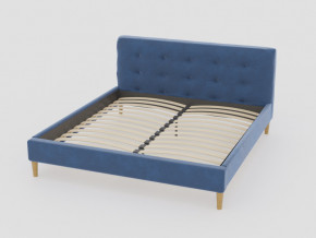 Кровать Пайли 1400 синий в Осе - osa.magazinmebel.ru | фото - изображение 1